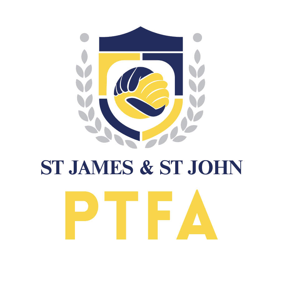 St James and St John Parents, Teachers, Friends Association logo